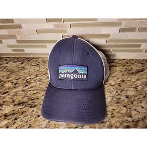 Patagonia Hat Cap SnapBack Blue One Size Fits All Trucker Adjustable